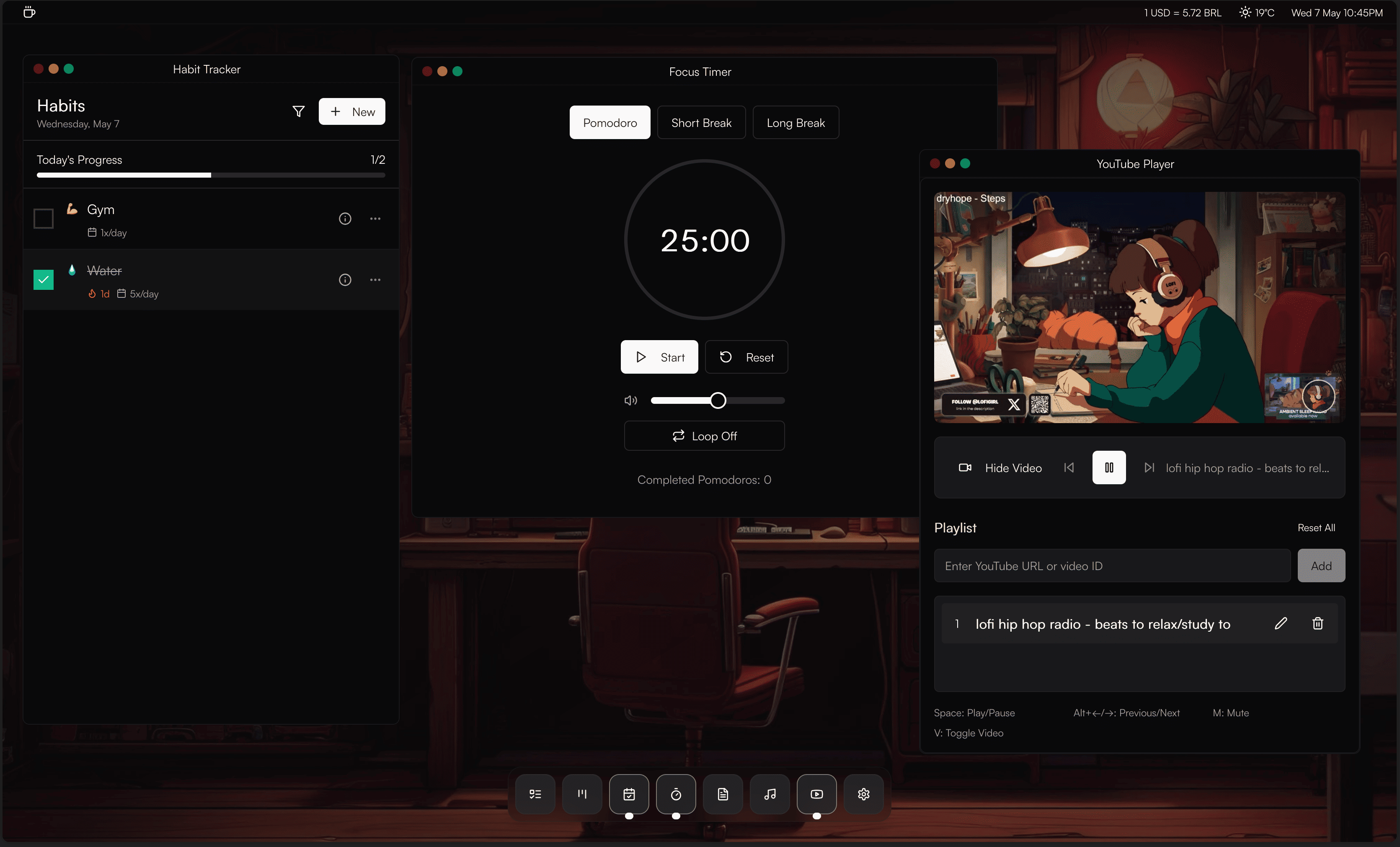 FocusBrew App Preview